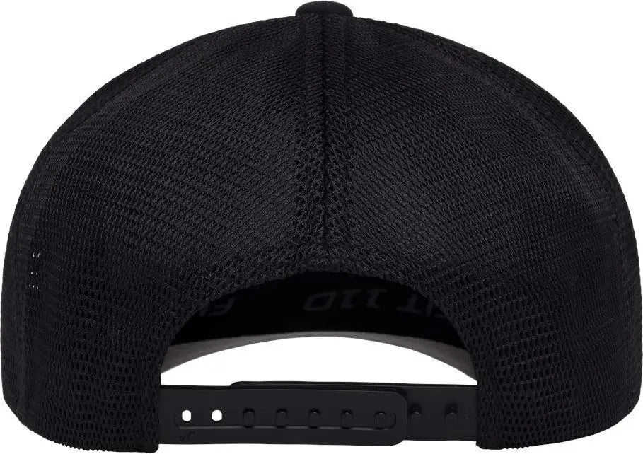 Flexfit 110m 110® Mesh-back Cap - Black - one Size Fits Most