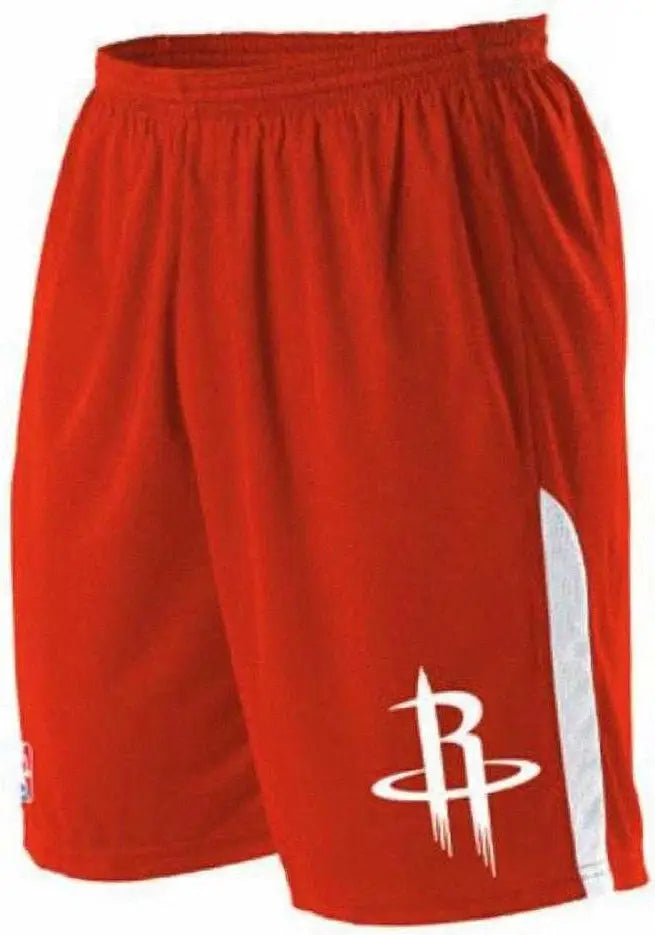 Alleson Athletic A205ly Youth Nba Logo Game Short - Houston Rockets