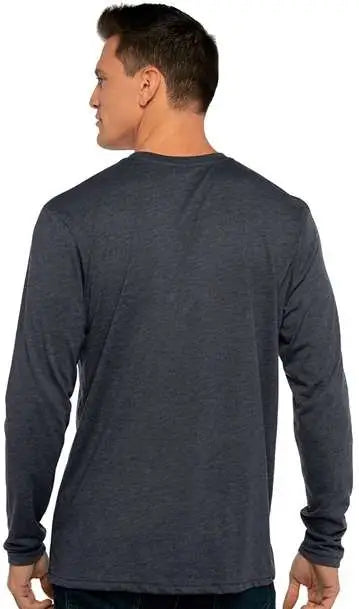 Next Level 6071 Tri-blend Long Sleeve T-shirt - Vintage Navy