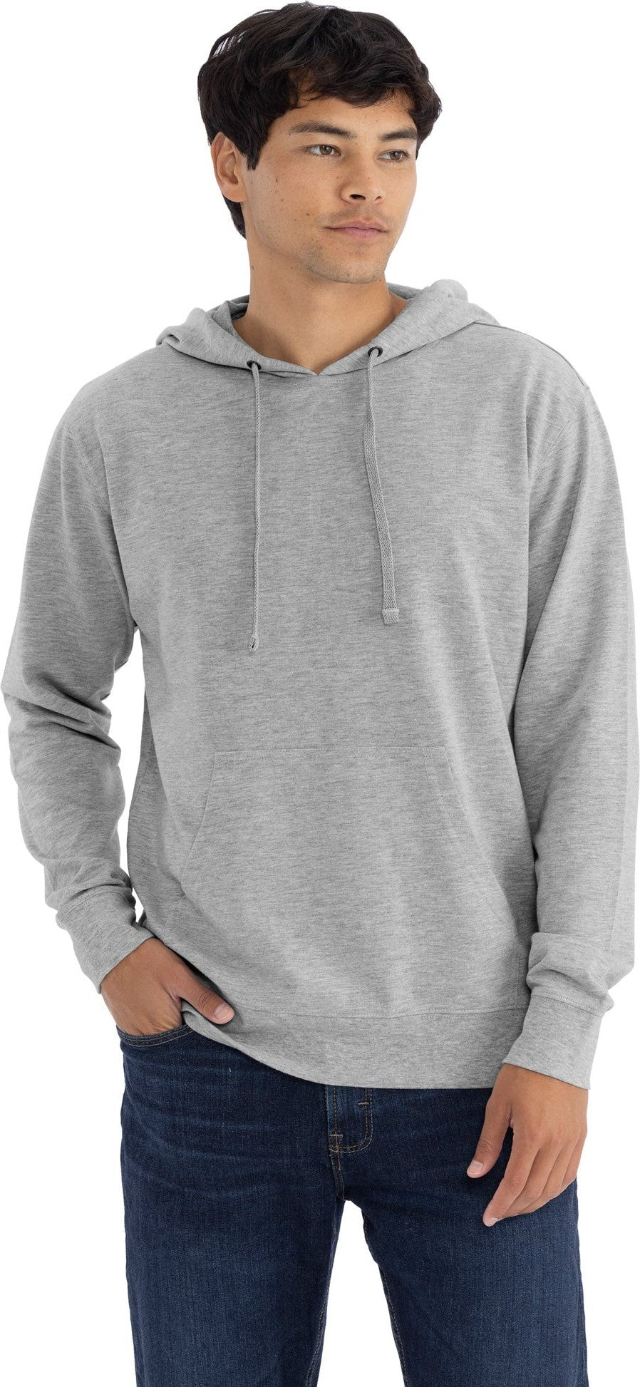 Next Level 9301 Laguna Hoodie - Heather Gray - Heather Gray