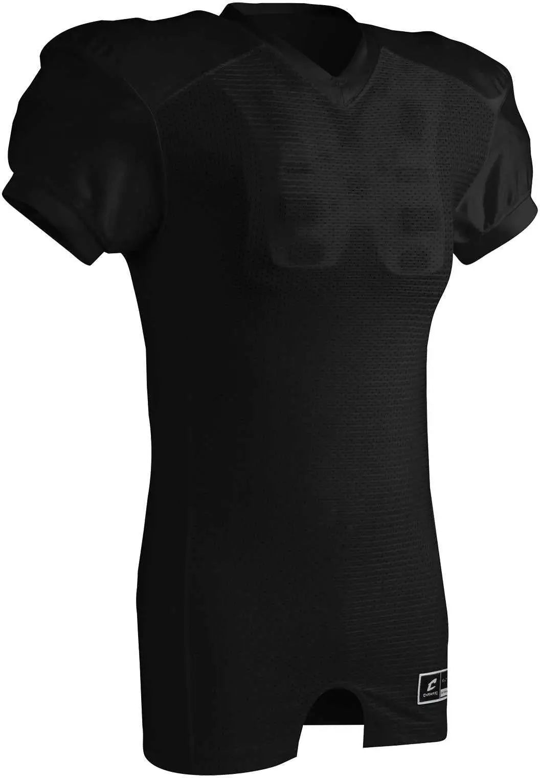 Champro Fj29 Red Dog Collegiate Fit Football Jersey - Black