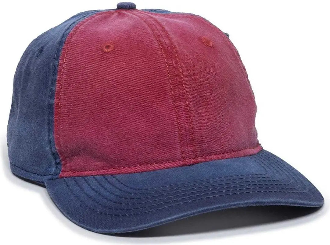 Oc Sports Pdt-750 Adjustable Cap - Chili Pepper Navy - Cardinal / 6 7/8’’ - 7 1/2’’