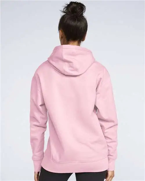 Gildan Sf500 Softstyle® Midweight Hooded Sweatshirt - Light Pink