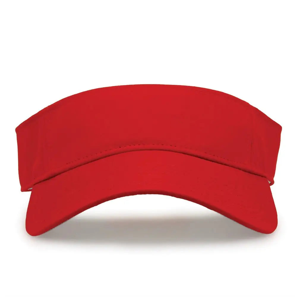 The Game Gb410 Ultralight Visor - Red - one Size Fits Most