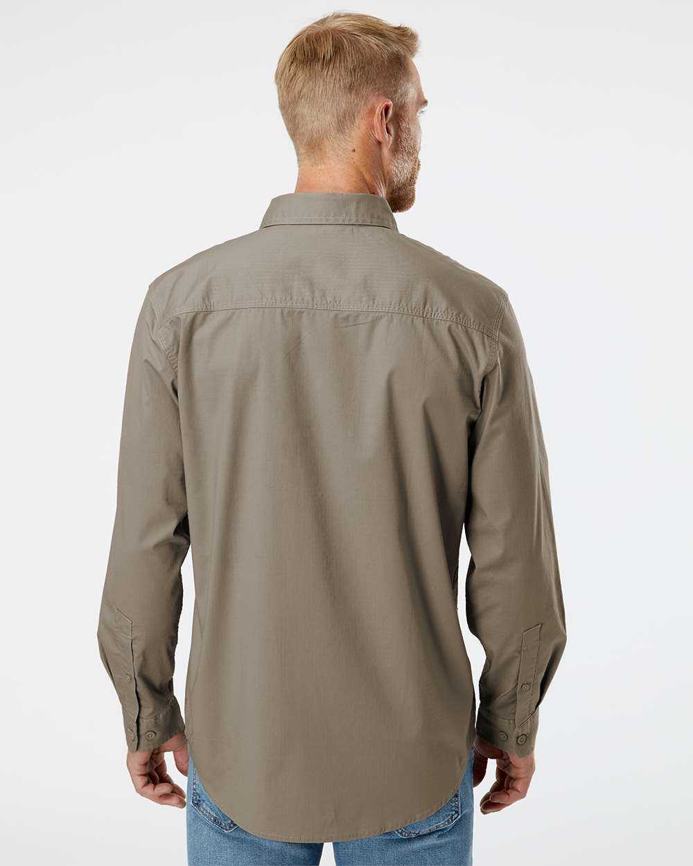 Dri Duck 4450T Craftsman Woven Shirt - Rope - HIT a Double - 3
