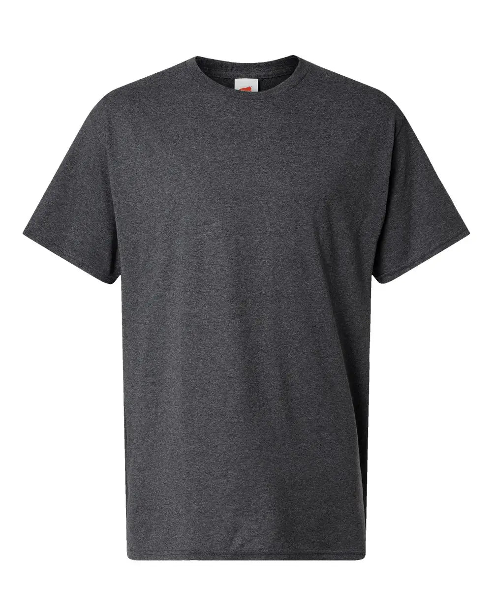 Hanes 5280t Essential-t Tall T-shirt - Charcoal Heather - Dark Gray / Lt