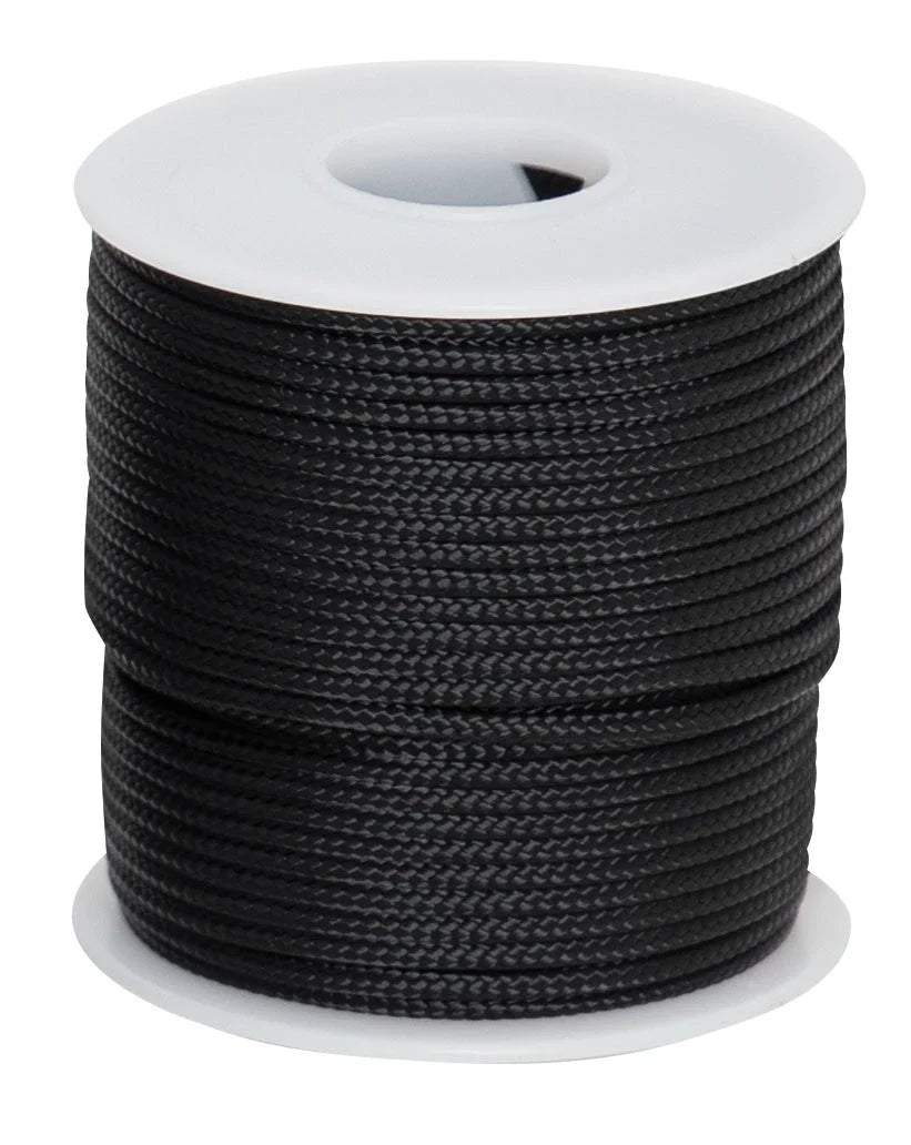95lb Micro Cord 100ft Spool - Black