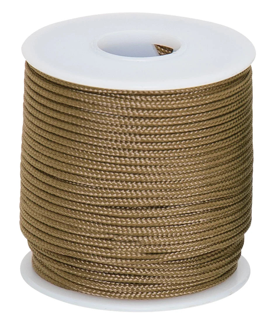 95lb Micro Cord 100ft Spool - Coyote Brown