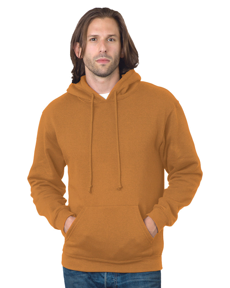 Bayside 960 USA-Made Hooded Sweatshirt - Caramel Brown