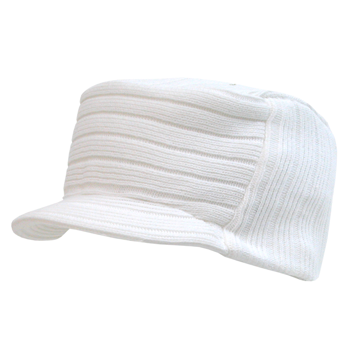 Decky 963 Flat Top HybriCap - White