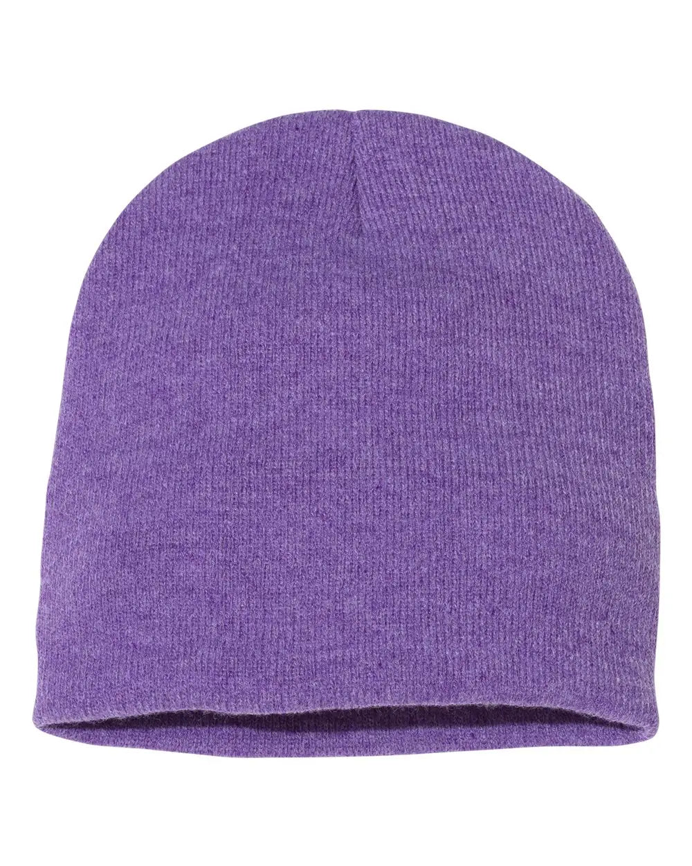 Sportsman Sp08 8’’ Beanie - Heather Purple - one Size Fits Most