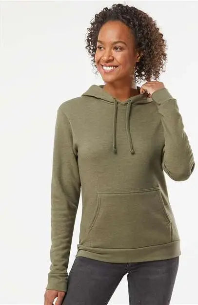 Next Level 9302 Malibu Hoodie - Heather Military Green