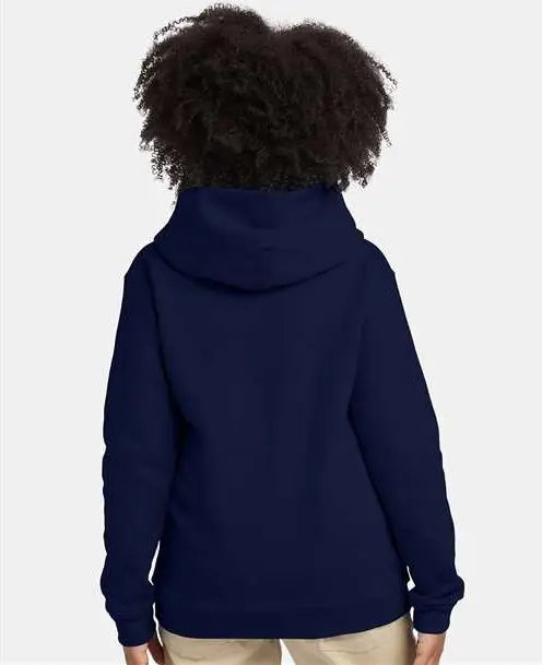 Hanes P473 Ecosmart® Youth Hooded Sweatshirt - Navy