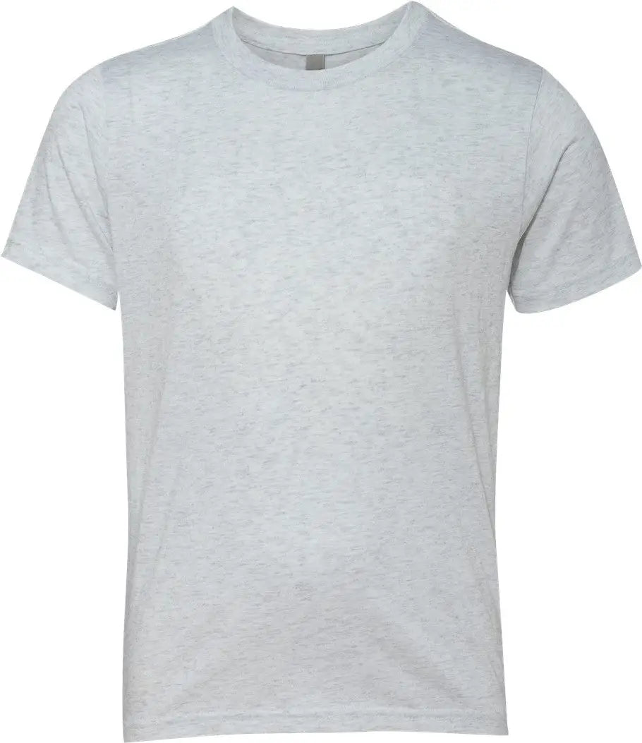 Next Level 6310 Youth Tri-blend T-shirt - Heather White