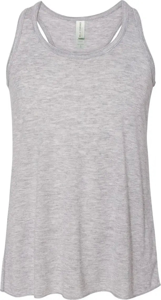 Bella + Canvas 8800y Youth Flowy Racerback Tank - Athletic Heather - Gray / s