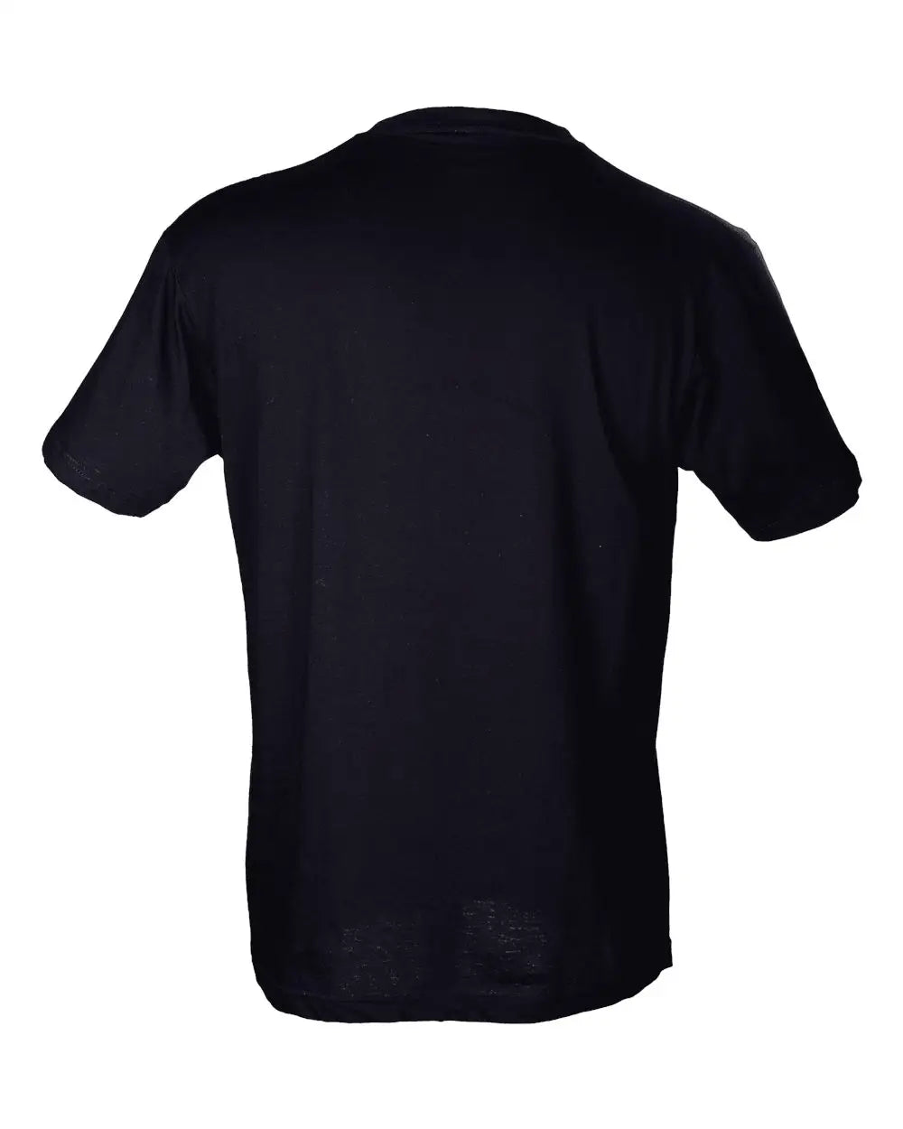 Tultex 206 Fine Jersey V-neck T-shirt - Black / Adult Xs