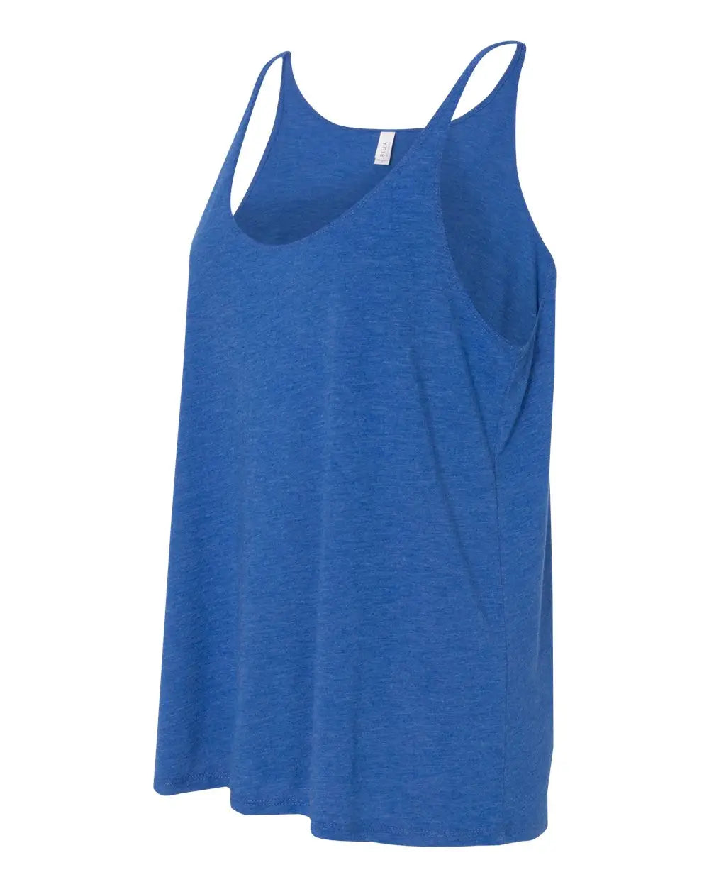 Bella + Canvas 8838b Women’s Slouchy Tank - 8838 - True Royal Triblend - Ladies s