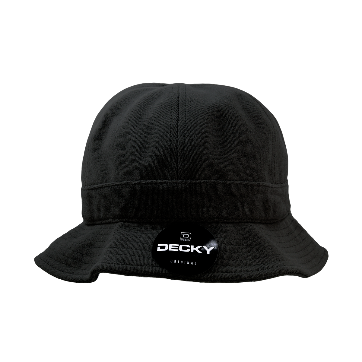 Decky 980 Terry Bucket Hat - Black
