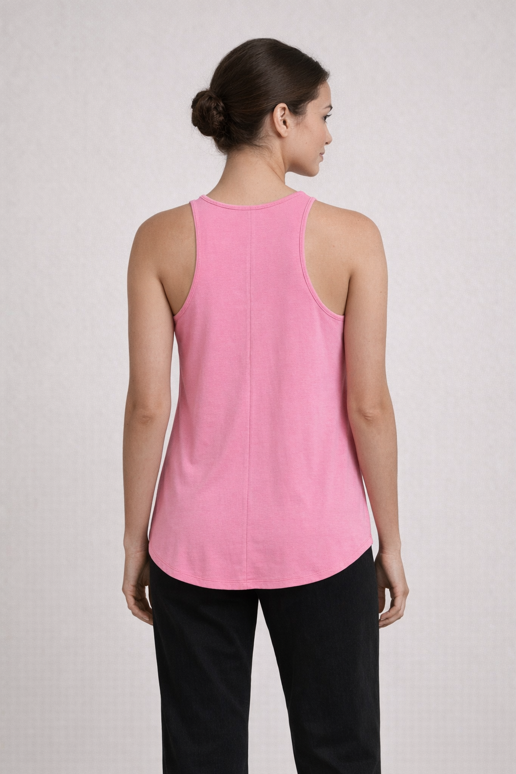 Hyper Pink PARIS FLOWY TANK