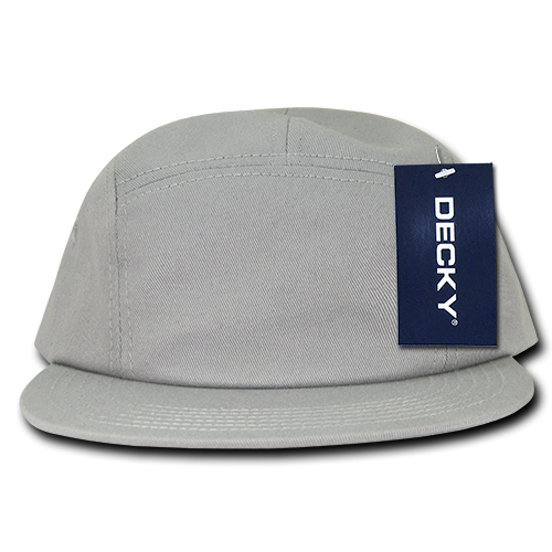 Decky 985 5 Panel Racer Cap - Grey