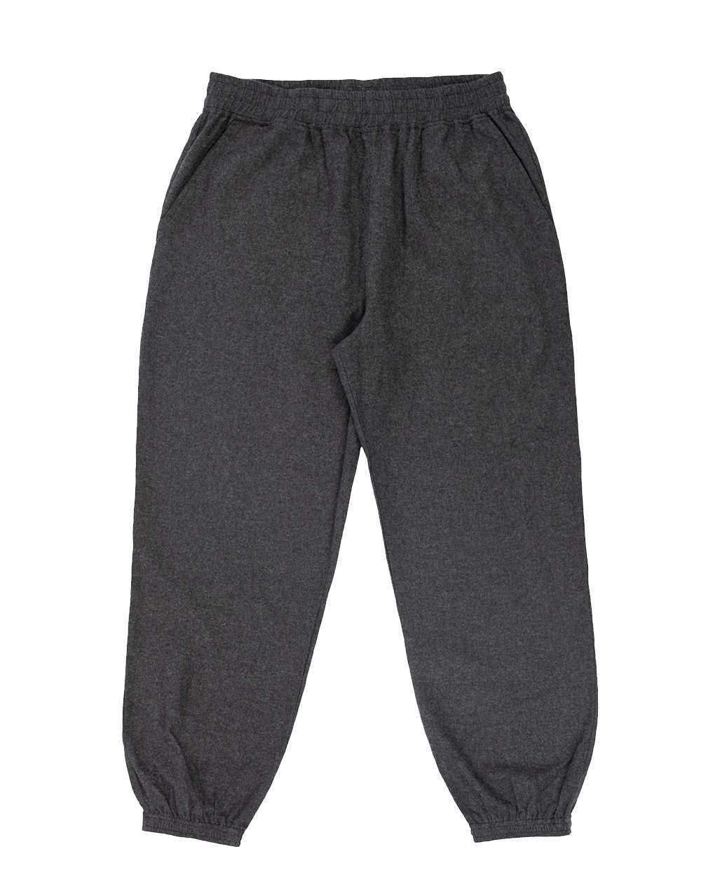 Burnside 8810 Flannel Jogger - Heather Charcoal - HIT a Double - 1