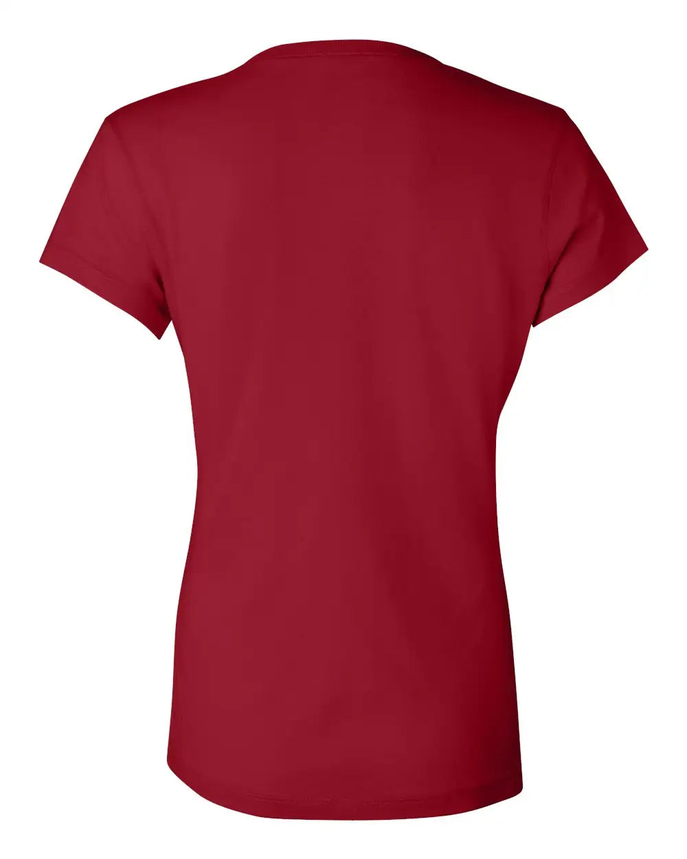 Bella + Canvas 6005 Women’s Jersey V-neck Tee - Red