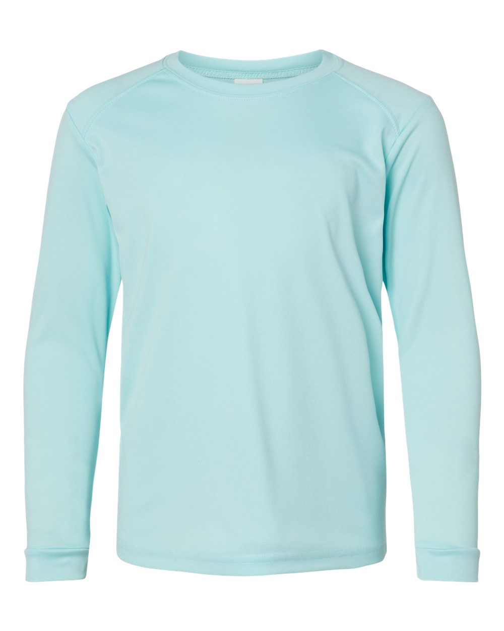 Paragon 218T Toddler Long Islander Performance Long Sleeve T-Shirt - Aqua Blue