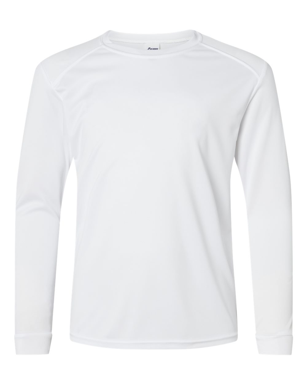 Paragon 218T Toddler Long Islander Performance Long Sleeve T-Shirt - White