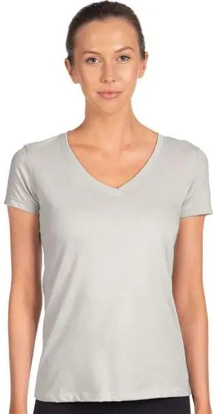 Next Level 1540 Women’s Ideal V-neck T-shirt - Silver