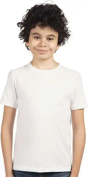 Next Level 3310 Youth Cotton T-shirt - White