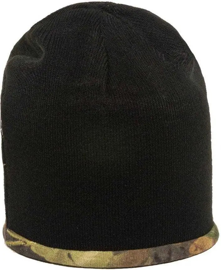 Oc Sports Cmk-405 Beanie - Mossy Oak Break-up Black - 6 7/8’’ - 7 1/2’’