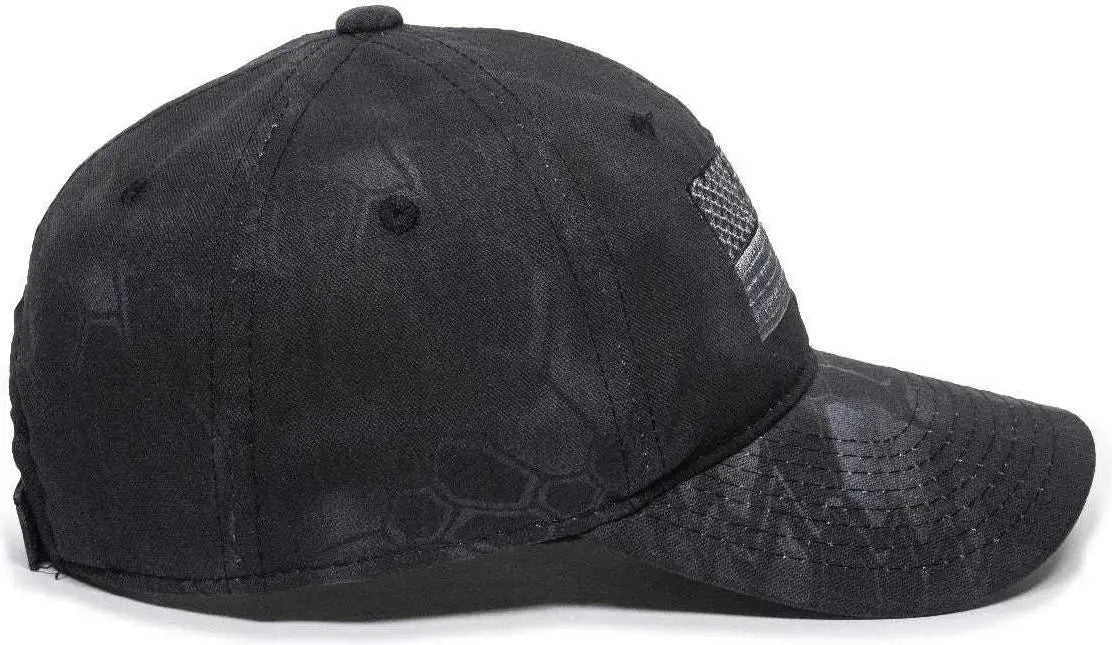 Oc Sports Usa-200 Adjustable Cap - Kryptek Typhon - 6 7/8’’ - 7 1/2’’