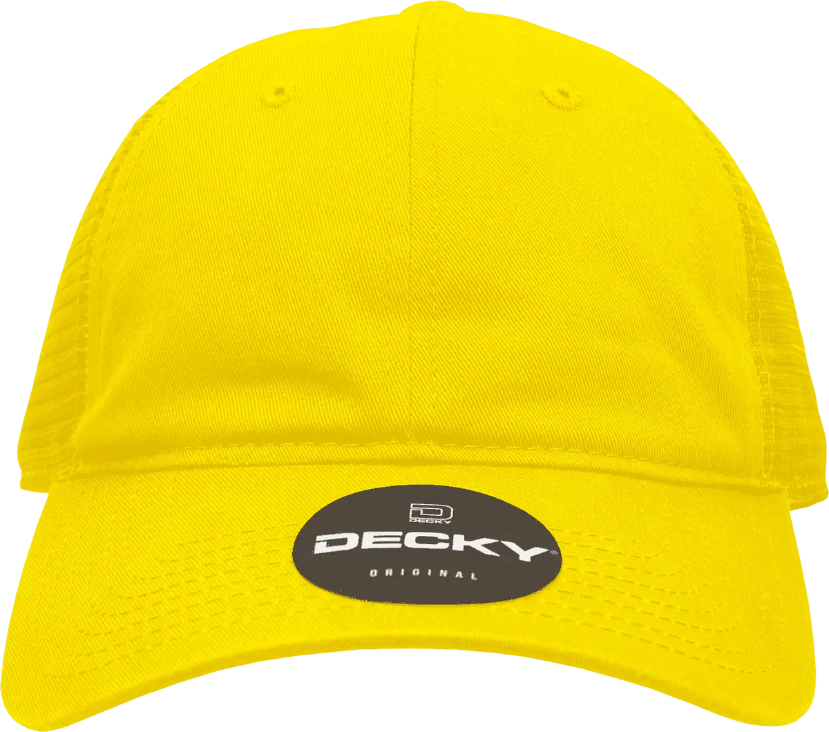Decky 120 Relaxed Trucker Cap - Yellow - one Size Fits Most
