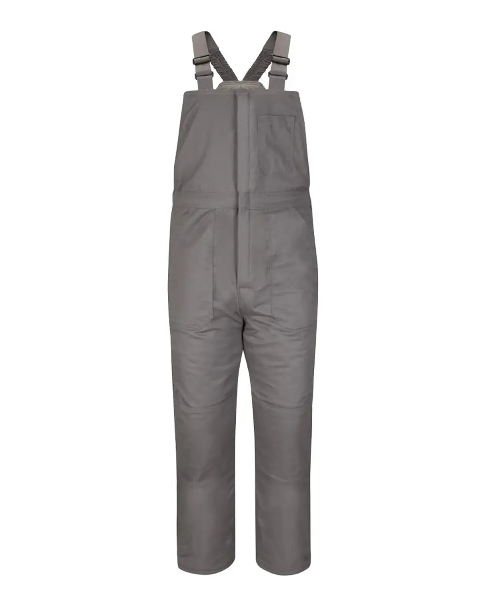 Bulwark Blc8 Deluxe Insulated Bib Overall - Excel Fr® Comfortouch - Grey - Gray / s