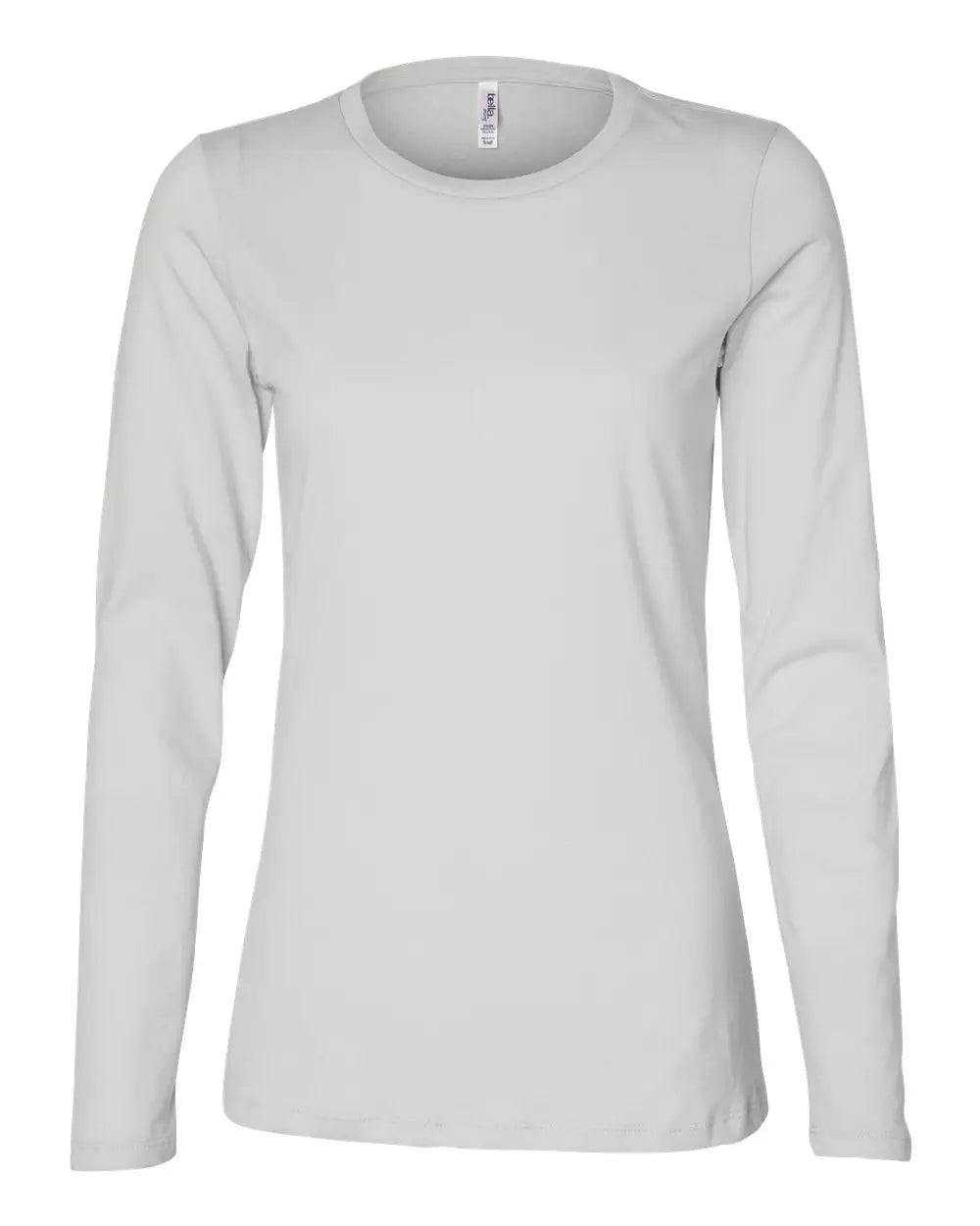 Bella + Canvas 6450 Women’s Relaxed Jersey Long Sleeve Tee - White - Xl