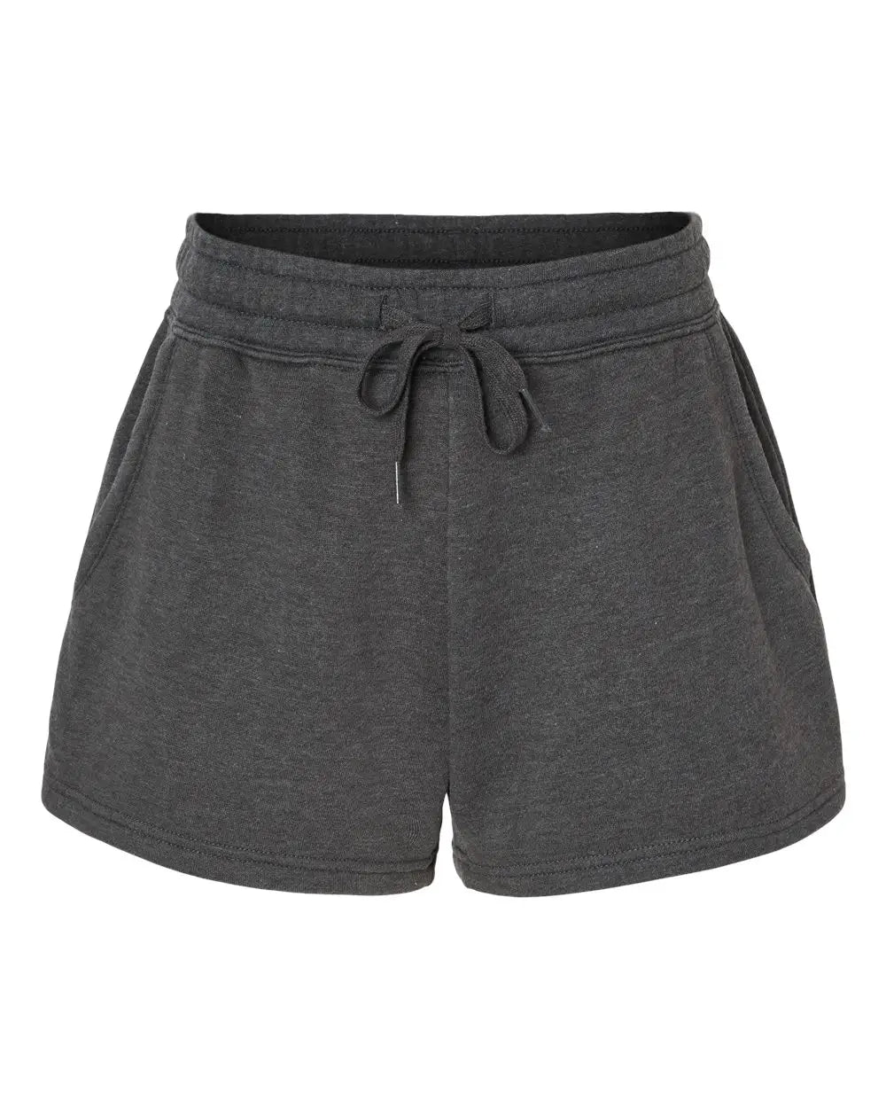 Independent Trading Co. Prm20srt Women’s Lightweight California Wave Wash Fleece Shorts - Shadow - Dark Gray / Xs