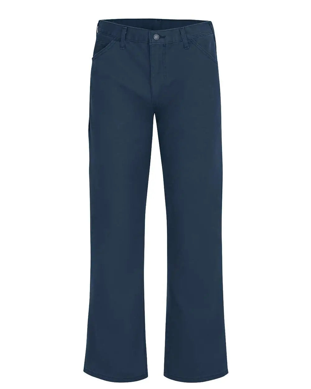 Dickies Lu23odd Industrial Duck Carpenter Jeans - Odd Sizes - Navy - Unhemmed - 31w