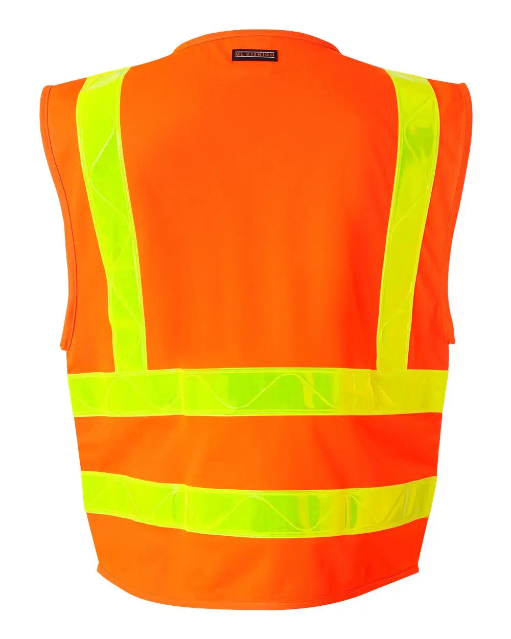 Kishigo 1197-1198 Prismatic Hydrowick-lite Multi Zipper Vest - Orange