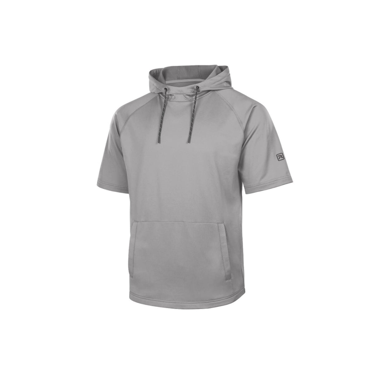 Richardson A7200SSH Charge Performance Fleece Short Sleeve Hoodie - Grey  - HIT a Double - 1