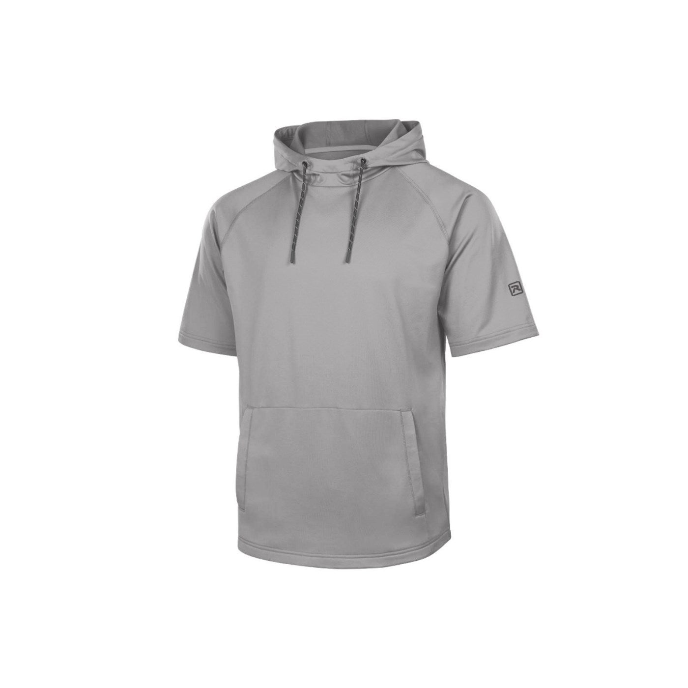 Richardson A7200SSH Charge Performance Fleece Short Sleeve Hoodie - Grey  - HIT a Double - 1