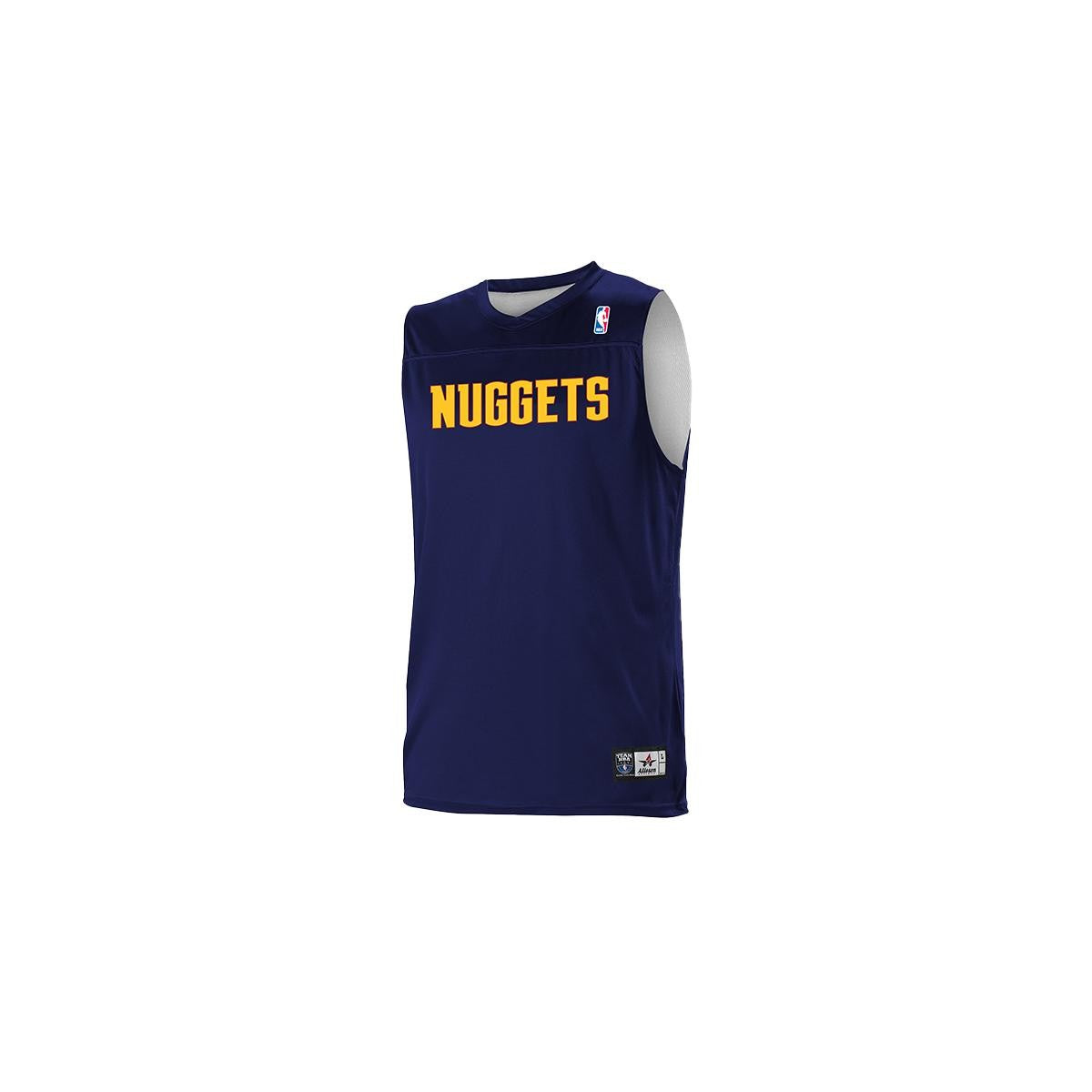 Alleson Athletic A105LA Adult NBA Logo Reversible Game Jersey - Denver Nuggets