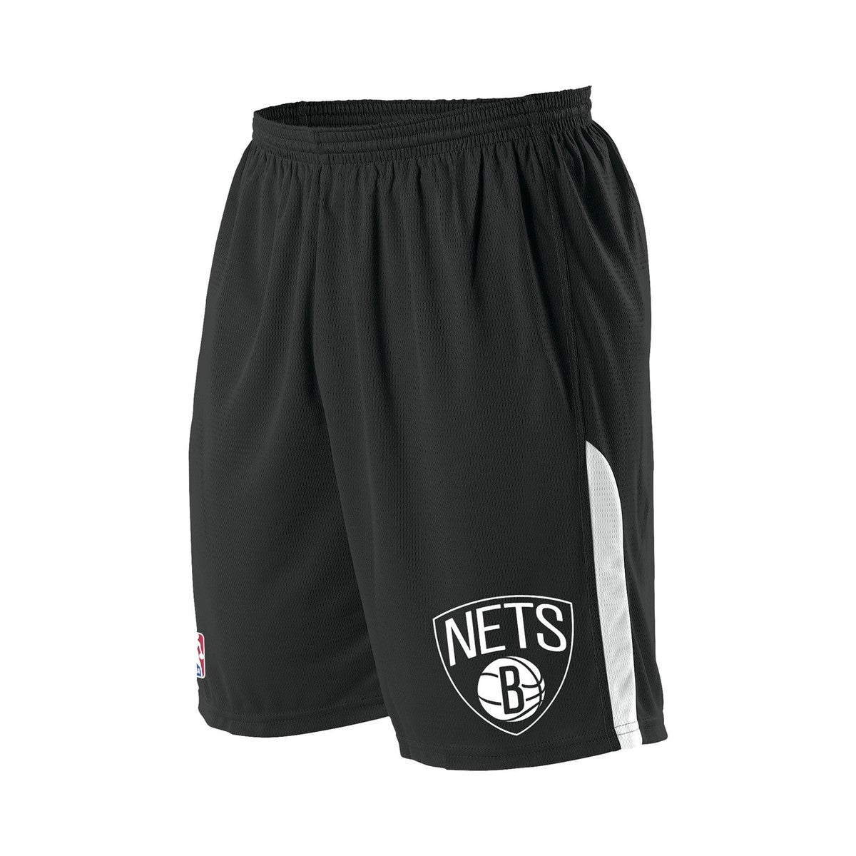 Alleson Athletic A205LY Youth NBA Logo Game Short - Brooklyn Nets