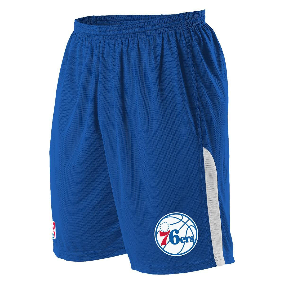Alleson Athletic A205LY Youth NBA Logo Game Short - Philadelphia 76ers
