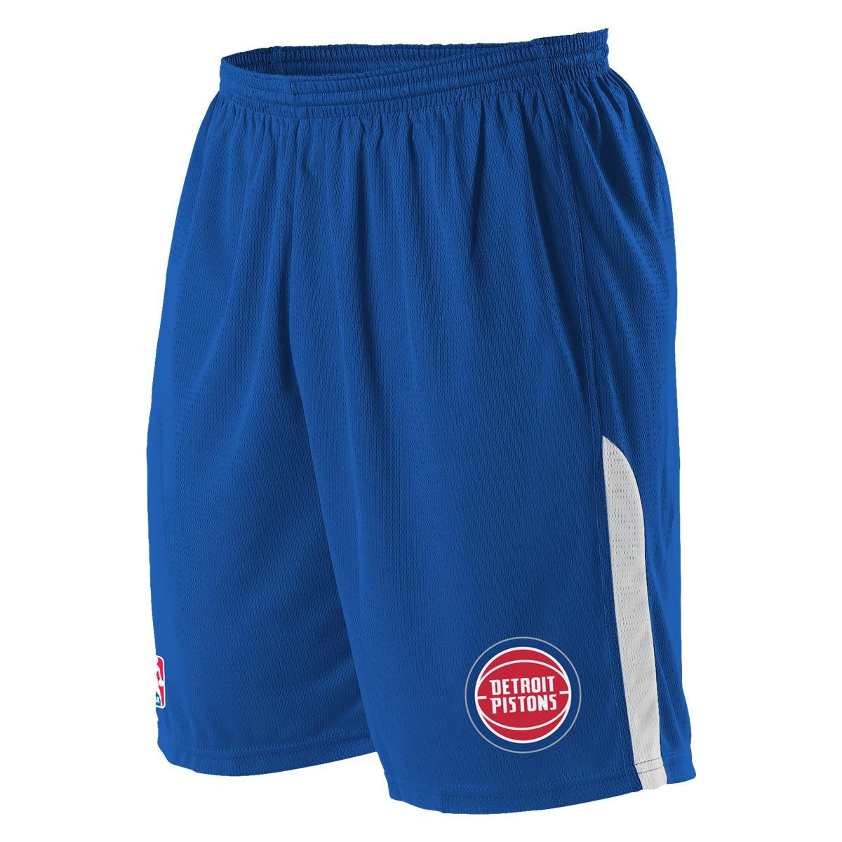 Alleson Athletic A205LY Youth NBA Logo Game Short - Detroit Pistons