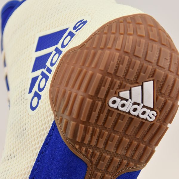 Adidas 230 Tech Fall 2.0 Wrestling Shoes  - White Royal - HIT a Double - 3