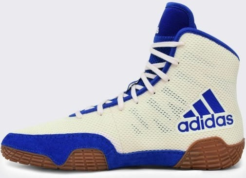 Adidas 230 Tech Fall 2.0 Wrestling Shoes  - White Royal - HIT a Double - 1
