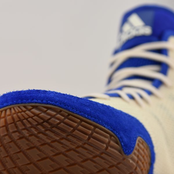 Adidas 230 Tech Fall 2.0 Wrestling Shoes  - White Royal - HIT a Double - 6