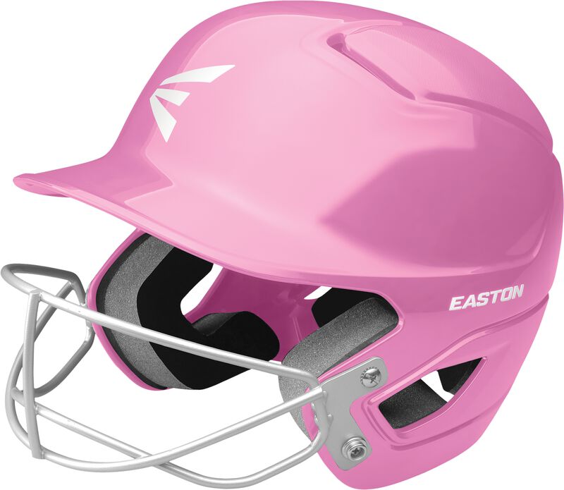 Easton Alpha Fastpitch Batting Helmet with Softball Mask - Pink