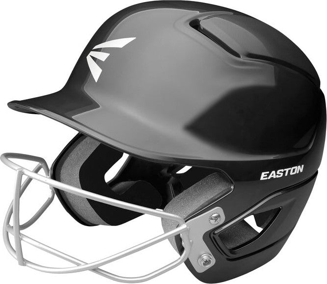 Easton Alpha Fastpitch Batting Helmet with Softball Mask - Black