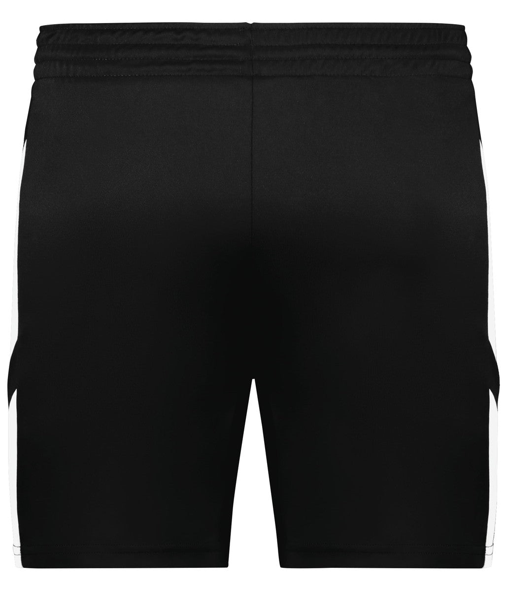 Augusta 1738 Ladies Step-Back 5" Shorts - Black White